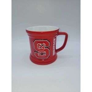 NC State Wolfpack Coffee Mug Red Ceramic 3D Logo The Encore Group NCAA Cup